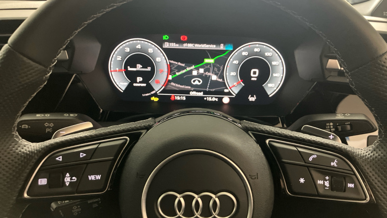 Audi A3 30 TFSI S Line 4dr S Tronic Petrol Saloon